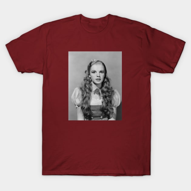 Judy Garland for Wizard of Oz 1939 T-Shirt by Mey X Prints